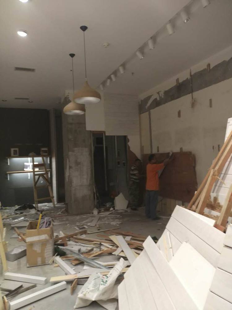 商場退房還原毛坯